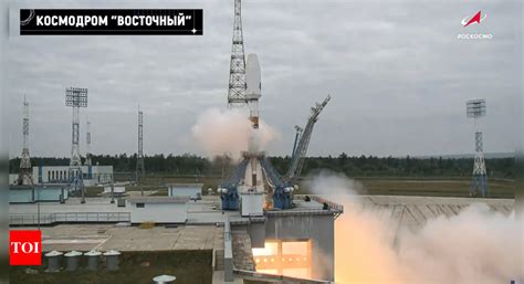 A rocket carrying a lunar landing craft has blasted off on Russia’s first moon mission in nearly 50 years.